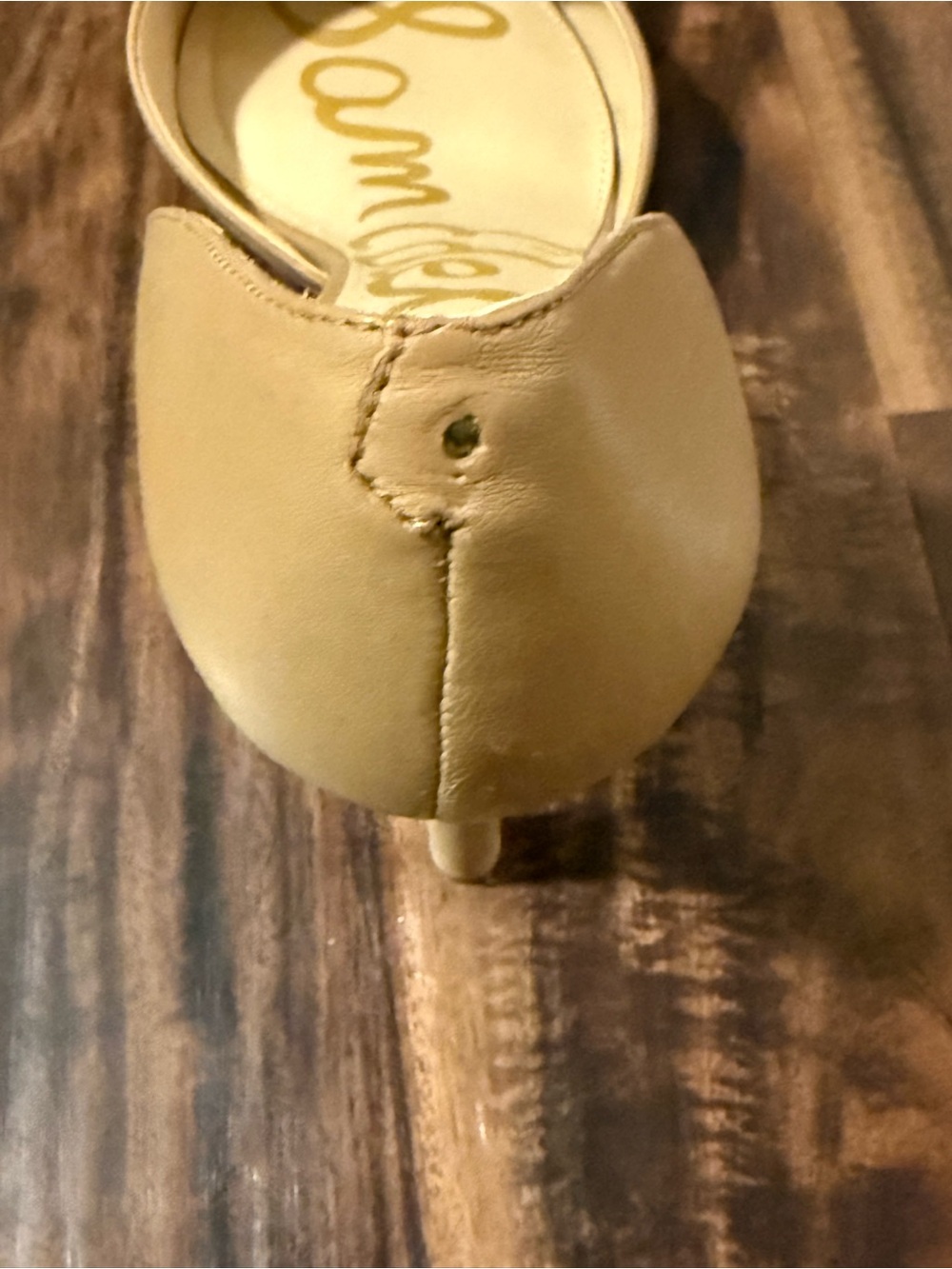 Sam Edelman Pointed-Toe D'Orsay Heels - Nude - 9.5 - Picture 4 of 6